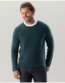 Nomad1942 | Men | Men's Crewneck Sweater - Jewel Tones | Pine