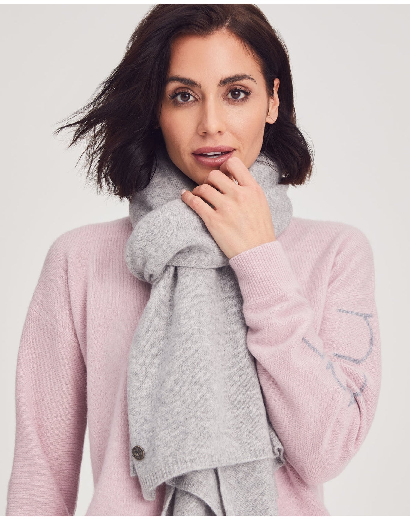 Nomad1942 | Unisex | Kennedy Cashmere Travel Wrap | Fog