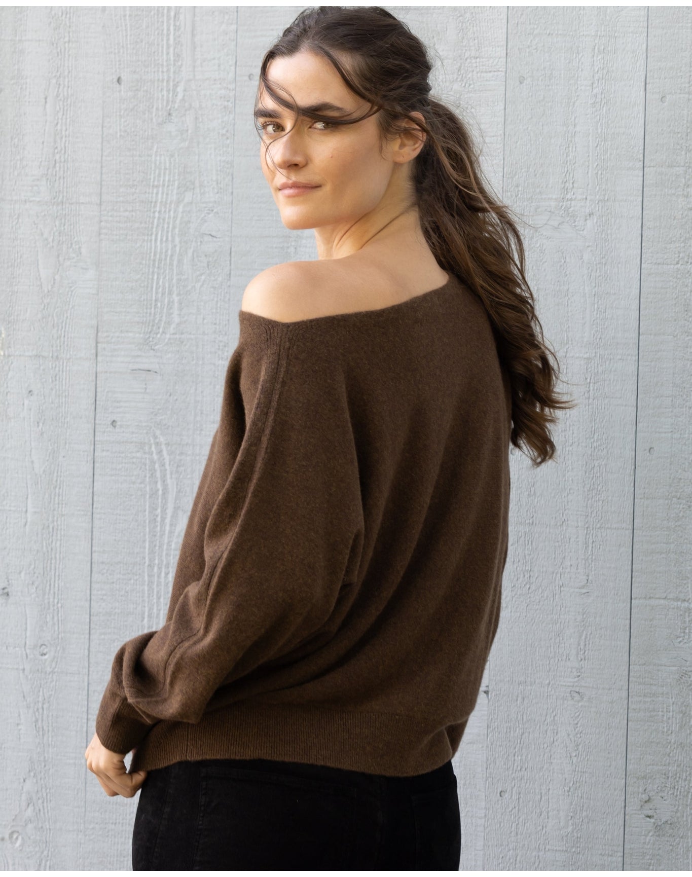 Nomad1942 | Women | Mulberry Sweater | Mocha