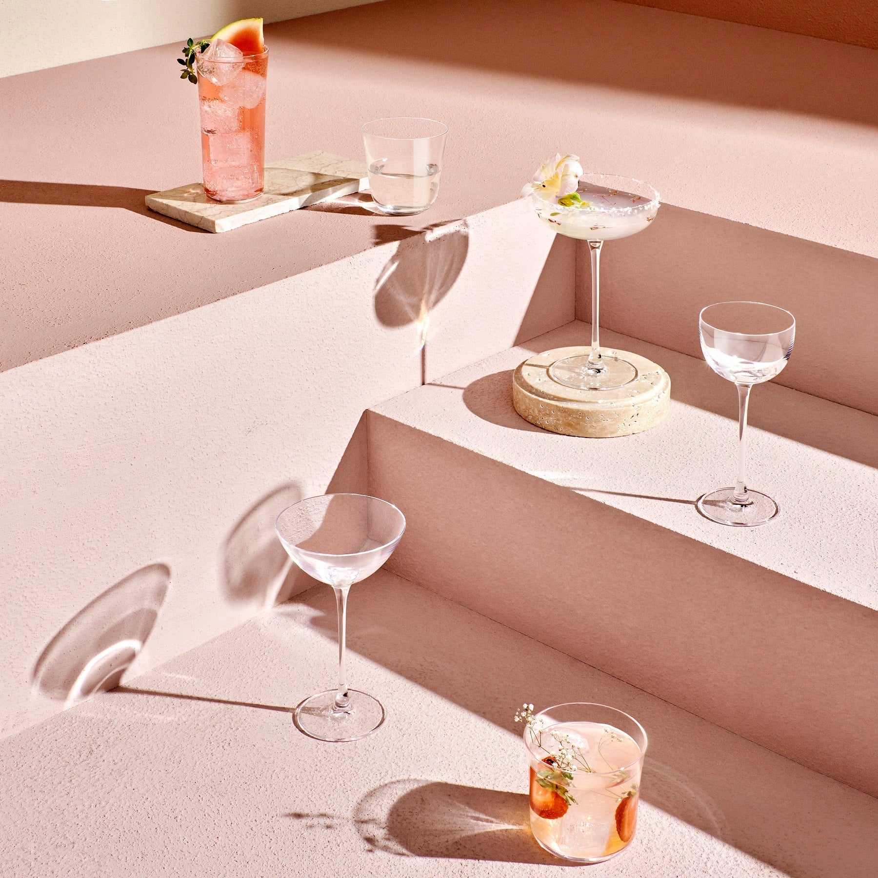 Savage Coupetini Glasses | Clear Crystal | Set of 2