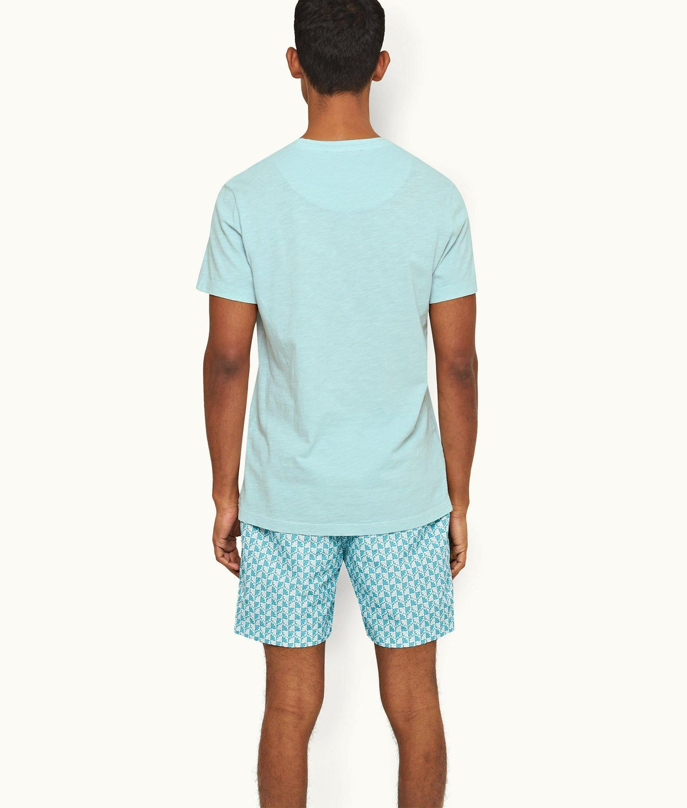 OB Classic Classic Fit Garment-Dye Organic Cotton T-Shirt | Clear Sky