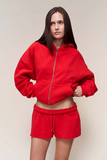 Womens | Fleece Short | Red Love