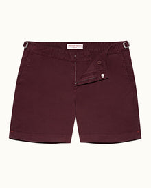 Men | Bulldog Cotton Twill Short | Port