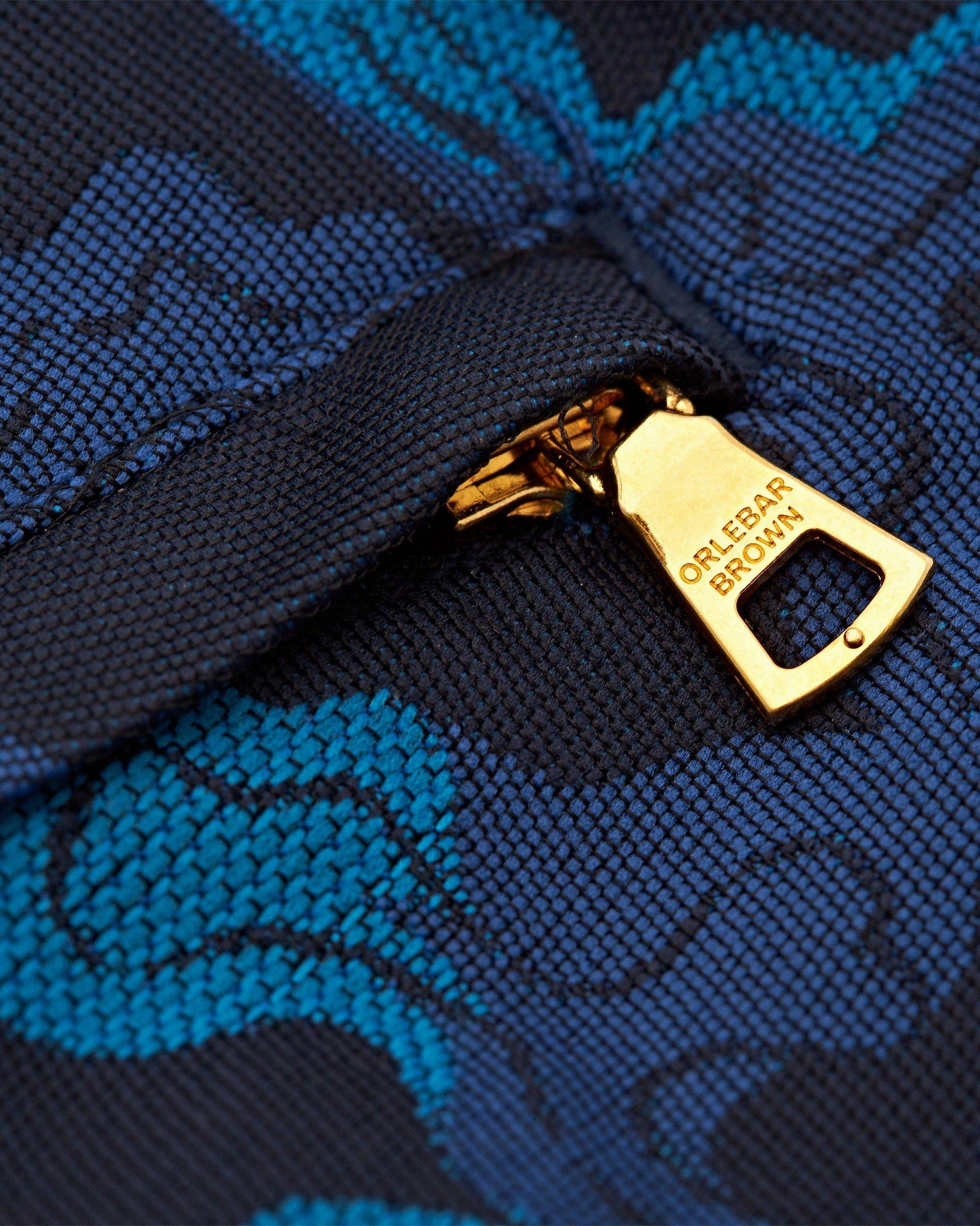 Dark Sapphire Jacquard Mid-Length Swim Shorts | Dark Sapphire