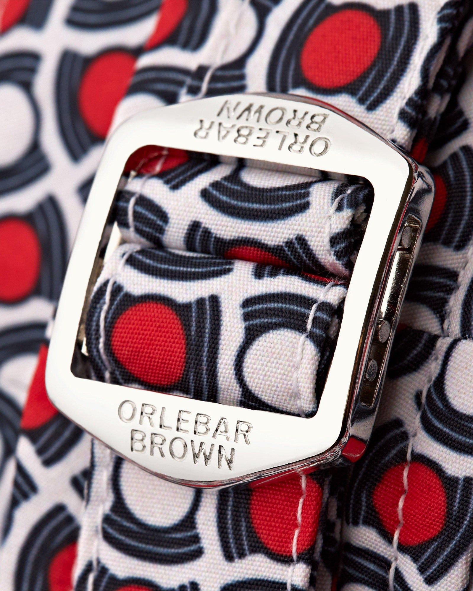 Vermillion Geo Tela Mid-Length Swim Shorts | Vermillion