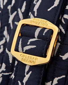 Sedge Jacquard Mid-Length Swim Shorts In Night Iris Blue | Night Iris