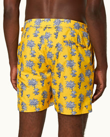 Bulldog Toucan Palm Repeat Mid-Length Swim Shorts | Toucan