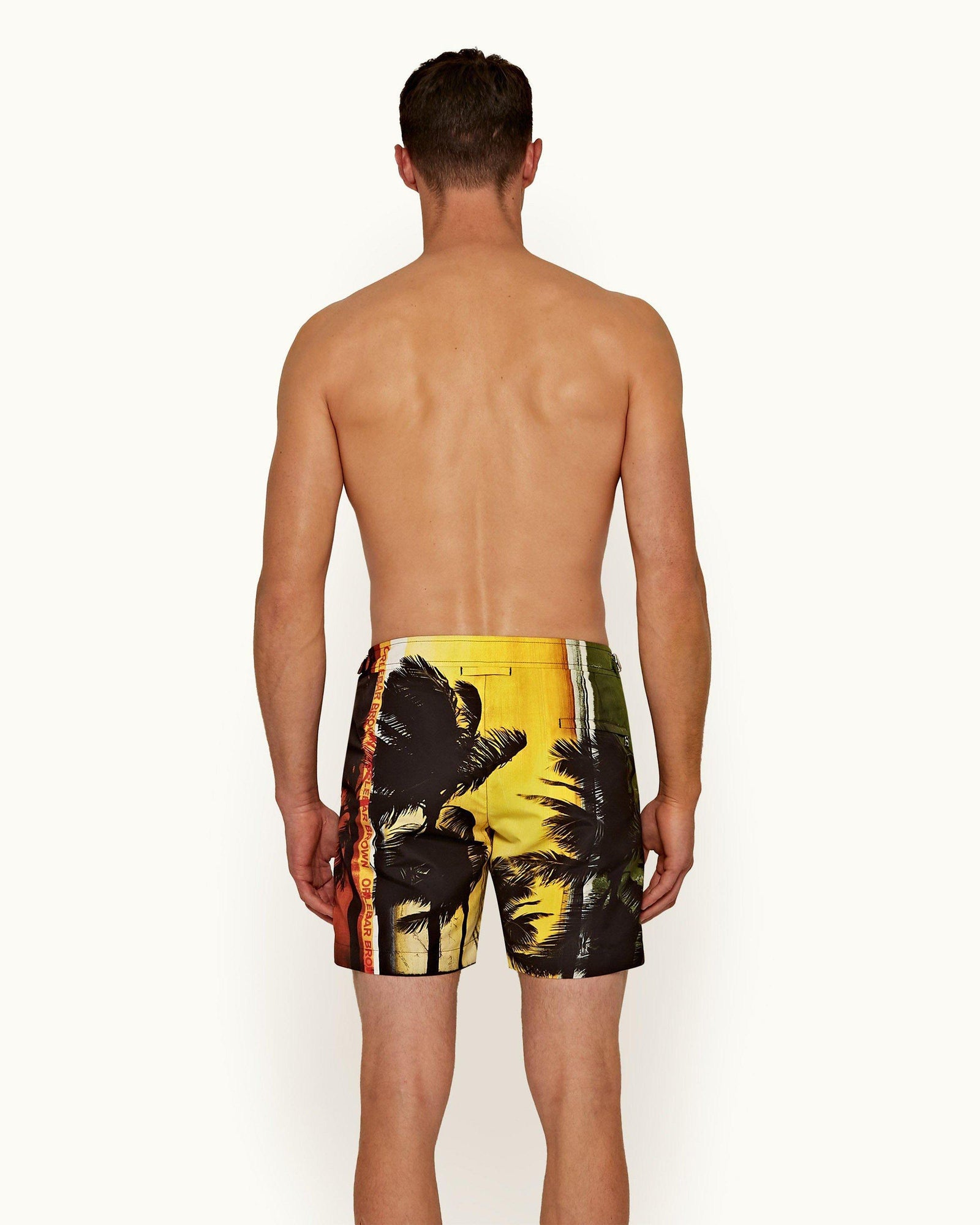 Bulldog Holding Sway Photographic Print Mid-Length Swim Shorts | Holding Sway