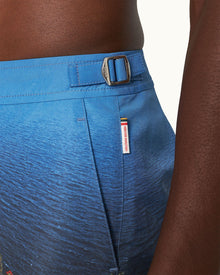 Bulldog Terrace Photographic Print Mid-Length Swim Shorts Woven In France | Terrace