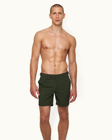 Bulldog Sport Dark Sherwood Sport Mid-Length Swim Shorts | Dark Sherwood