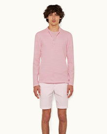 Conch Pink Longest-Length Cotton Twill Shorts | Conch Pink