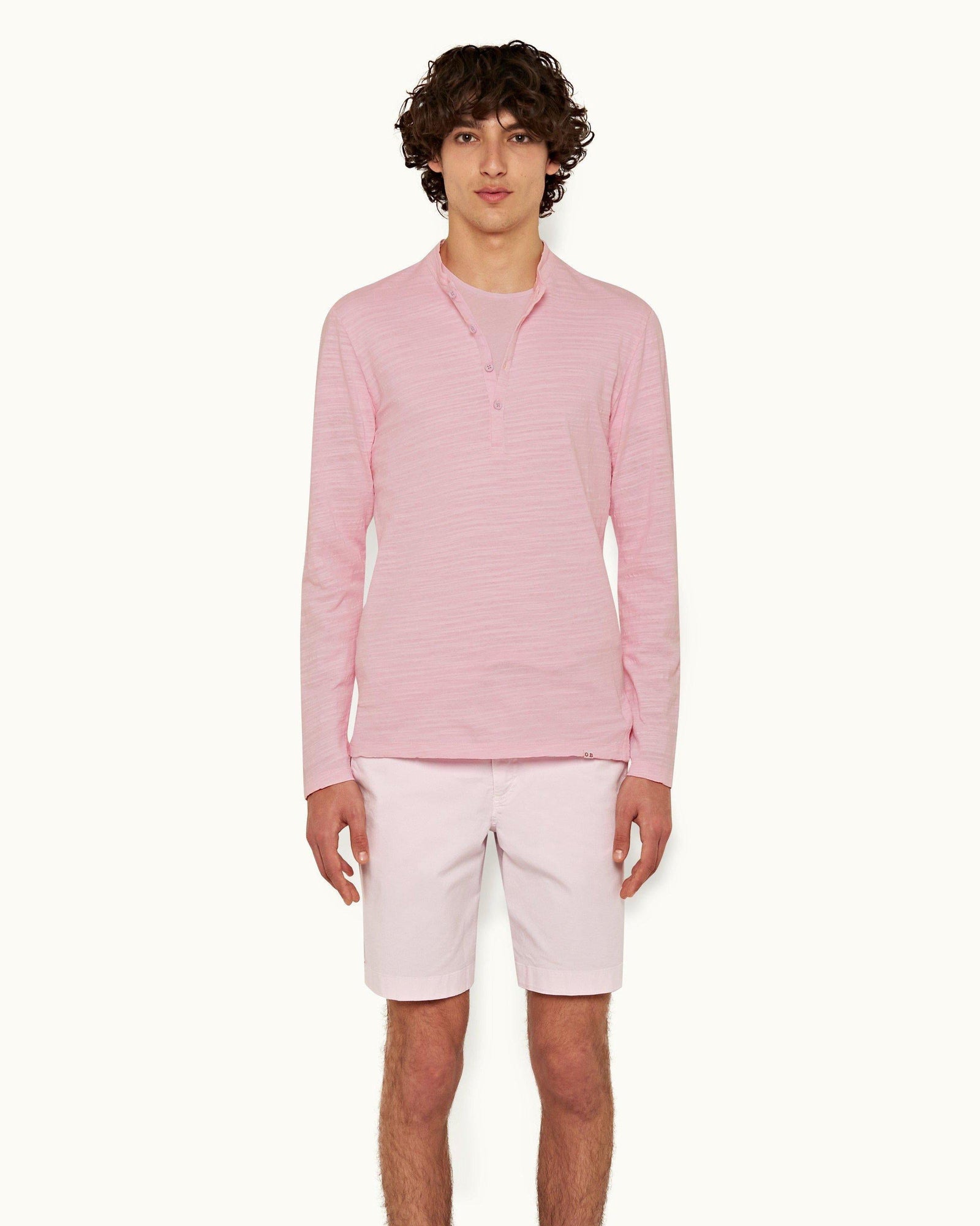Men | Dane Cotton Twill Short | Conch Pink