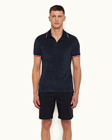 Men | Dane Cotton Twill Short | Night Iris