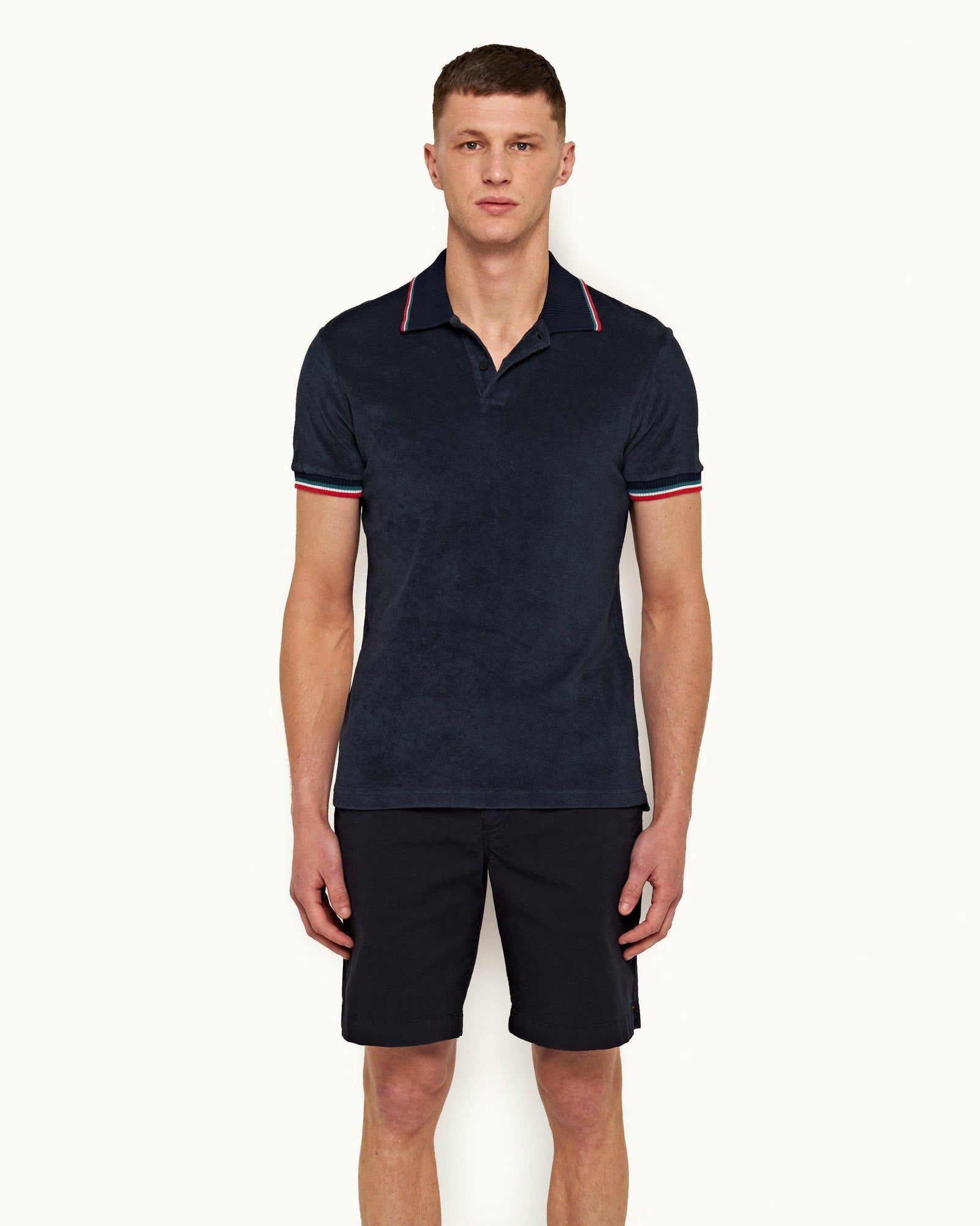 Men | Dane Cotton Twill Short | Night Iris