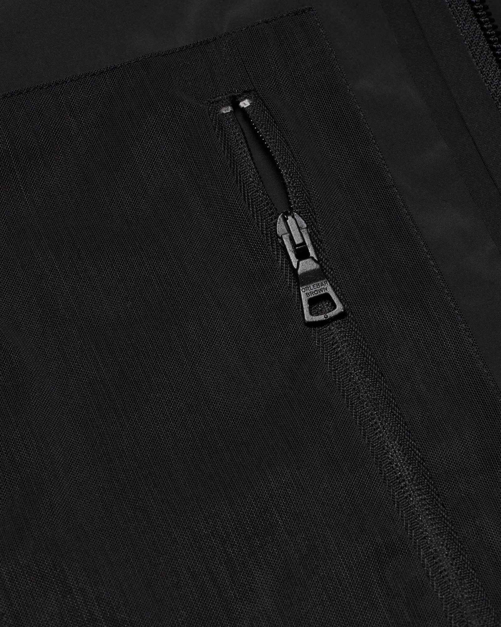 Black Relaxed Fit Shell Jacket | Black