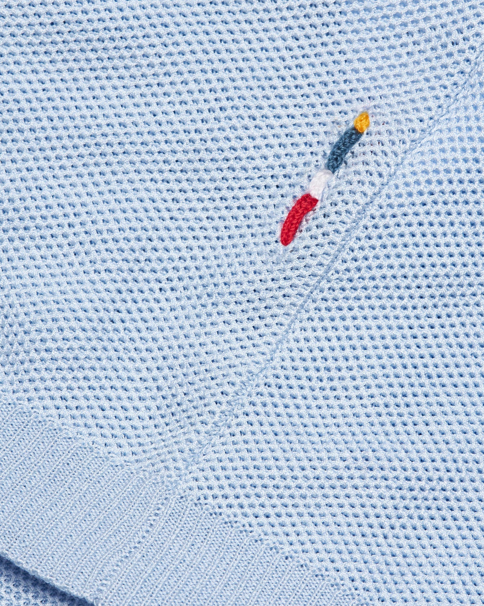 Maranon Dream Classic Fit mercerised Cotton Polo Shirt | Powdered Sky