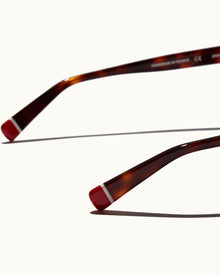 Matira Tortoiseshell Half-Wire Sunglasses | Tortoise Shell