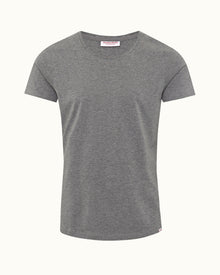 Cinder Tailored Fit Crewneck Cotton-Silk T-shirt | Cinder