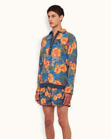 Multi Club Tropicana Print Classic Collar Shirt | Multi