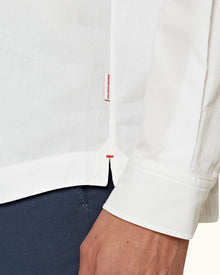 Ridley Cloud Overhead Waffle Texture Cotton Shirt | Cloud