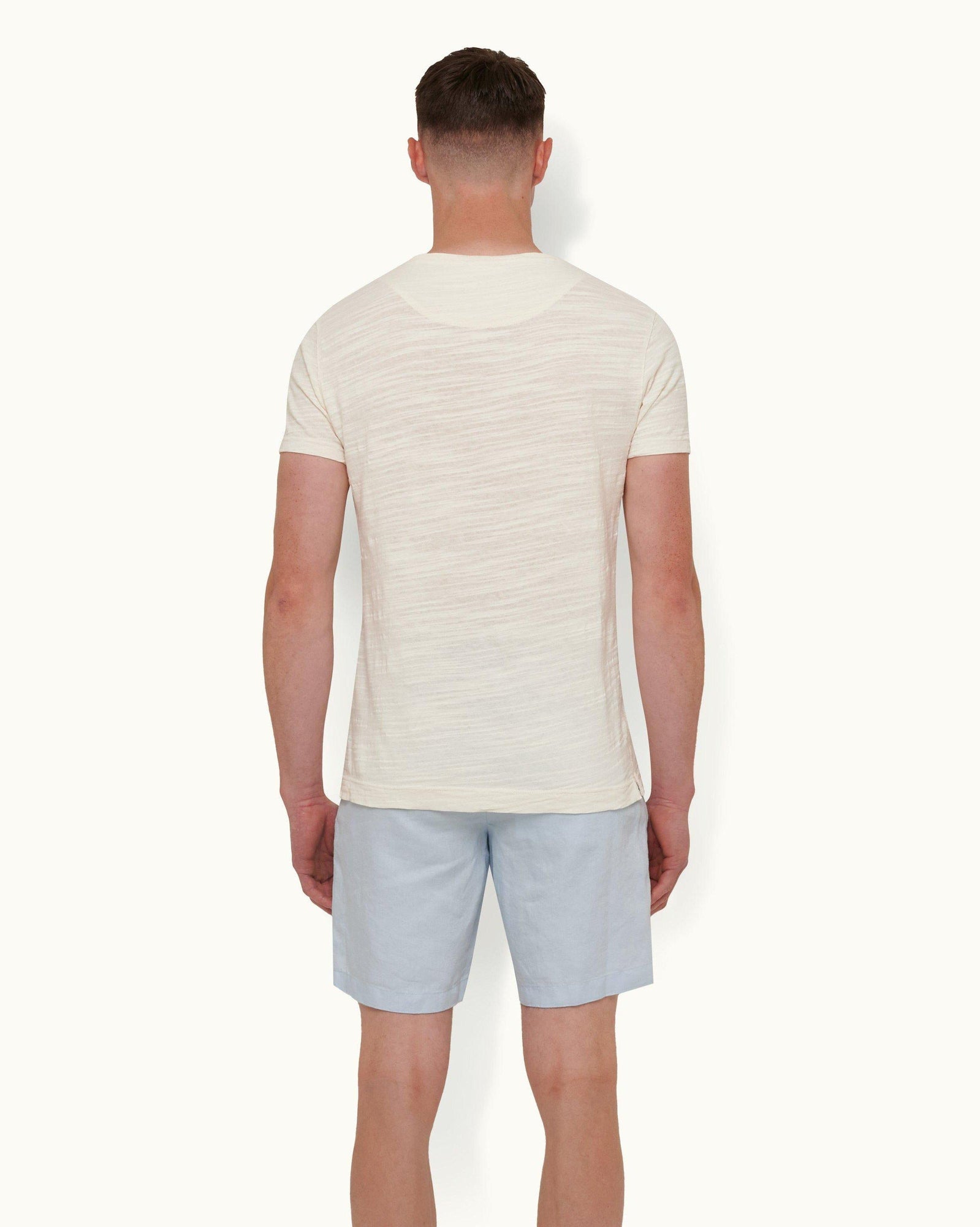 White Sand Classic Fit Garment Dye T-shirt | White Sand