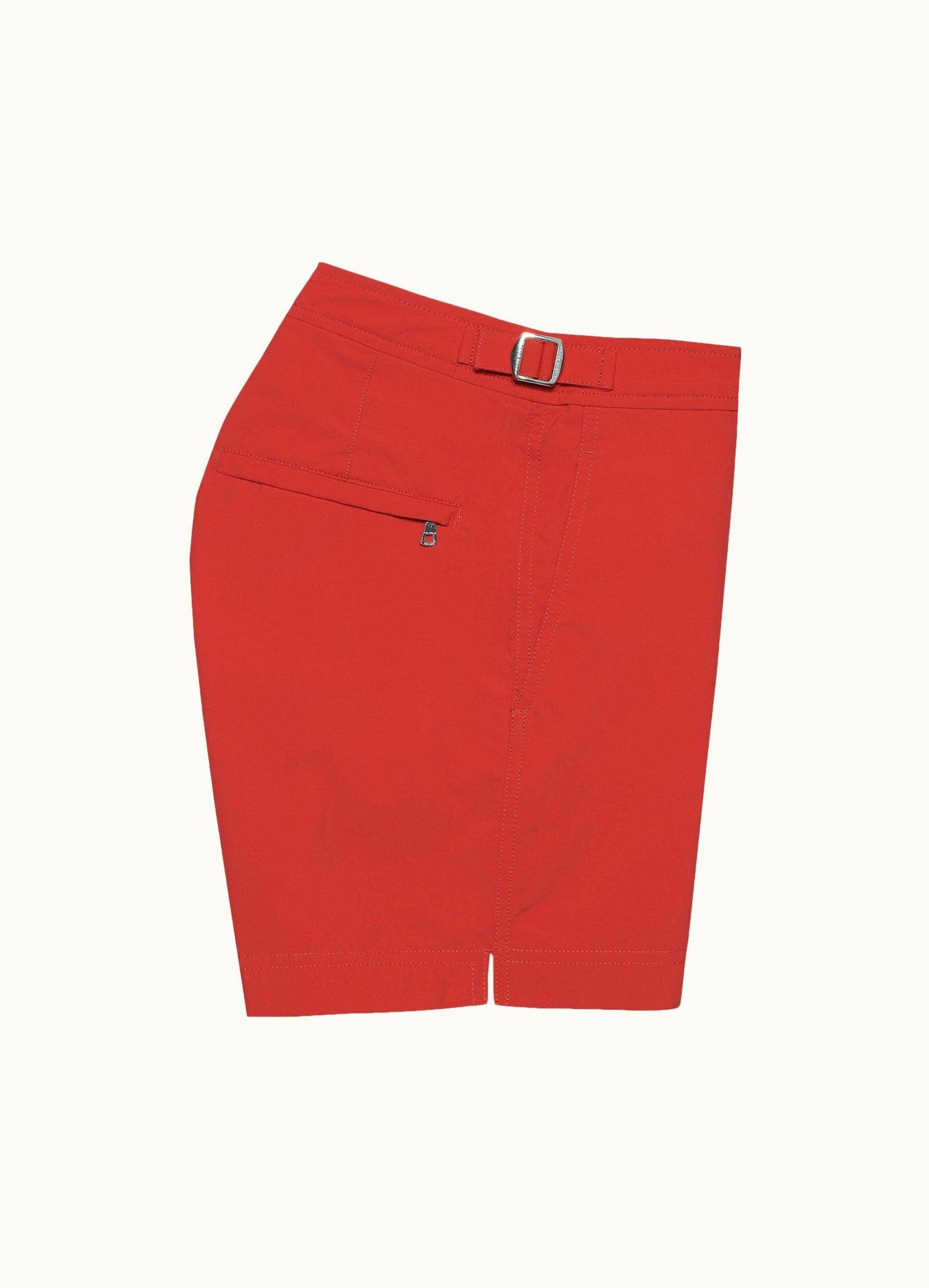 Setter Rescue Red Shorter-Length Swim Shorts | Rescue Red