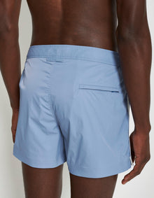 Setter Stretch Shorter-Length Stretch Swim Shorts In Springfield Blue | Springfield Blue