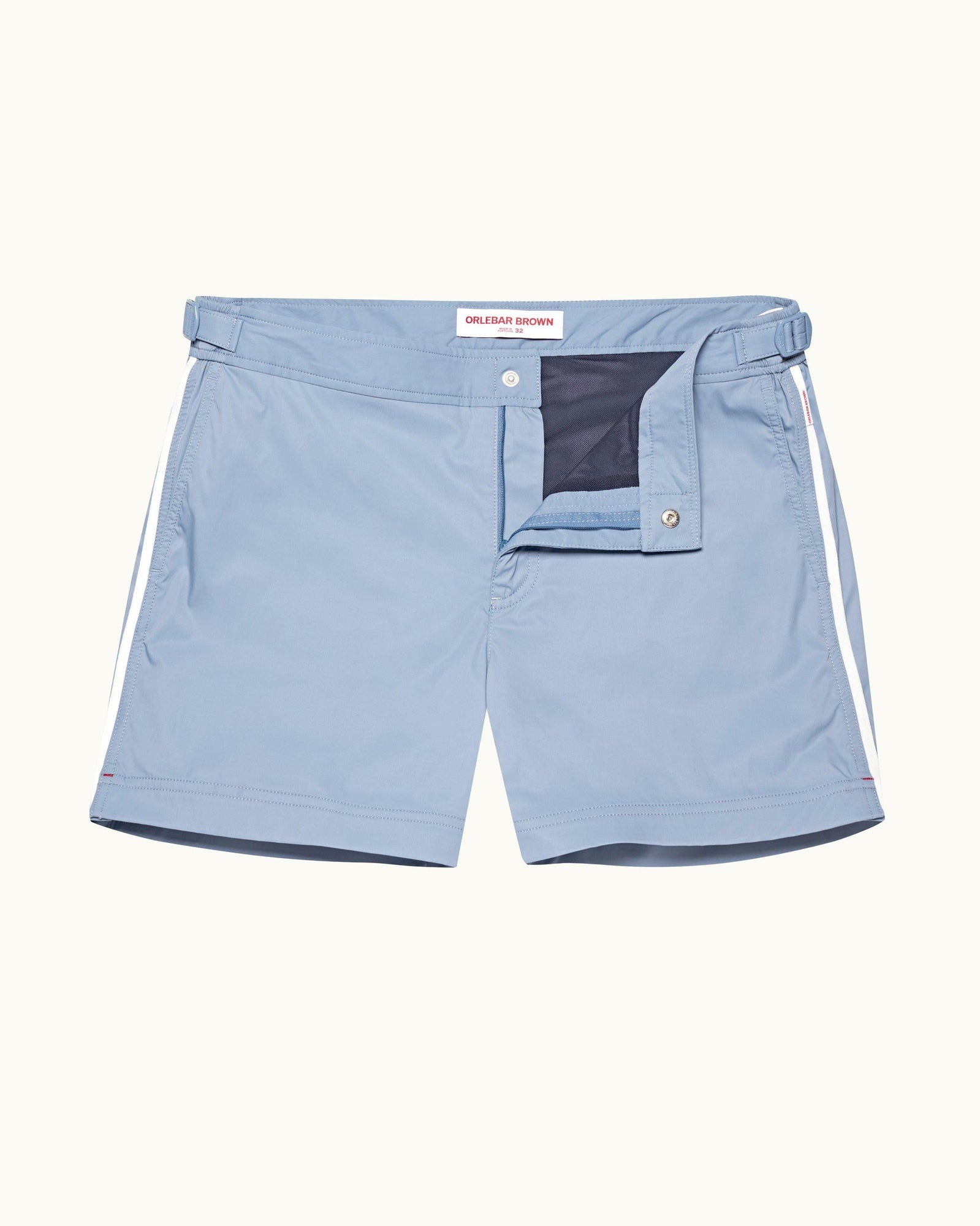 Setter Stretch Shorter-Length Stretch Swim Shorts In Springfield Blue | Springfield Blue