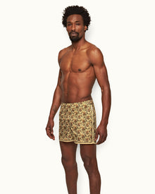 Shimmer Sunny Paisley Shorter-Length Swim Shorts | Shimmer