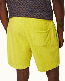 Fluro Classic Fit Towelling Drawcord Sweat Shorts | Fluro