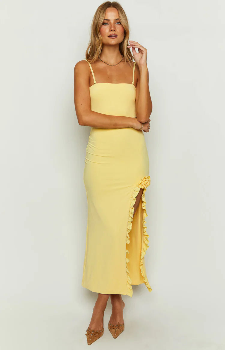 Orlando Maxi Dress | Yellow