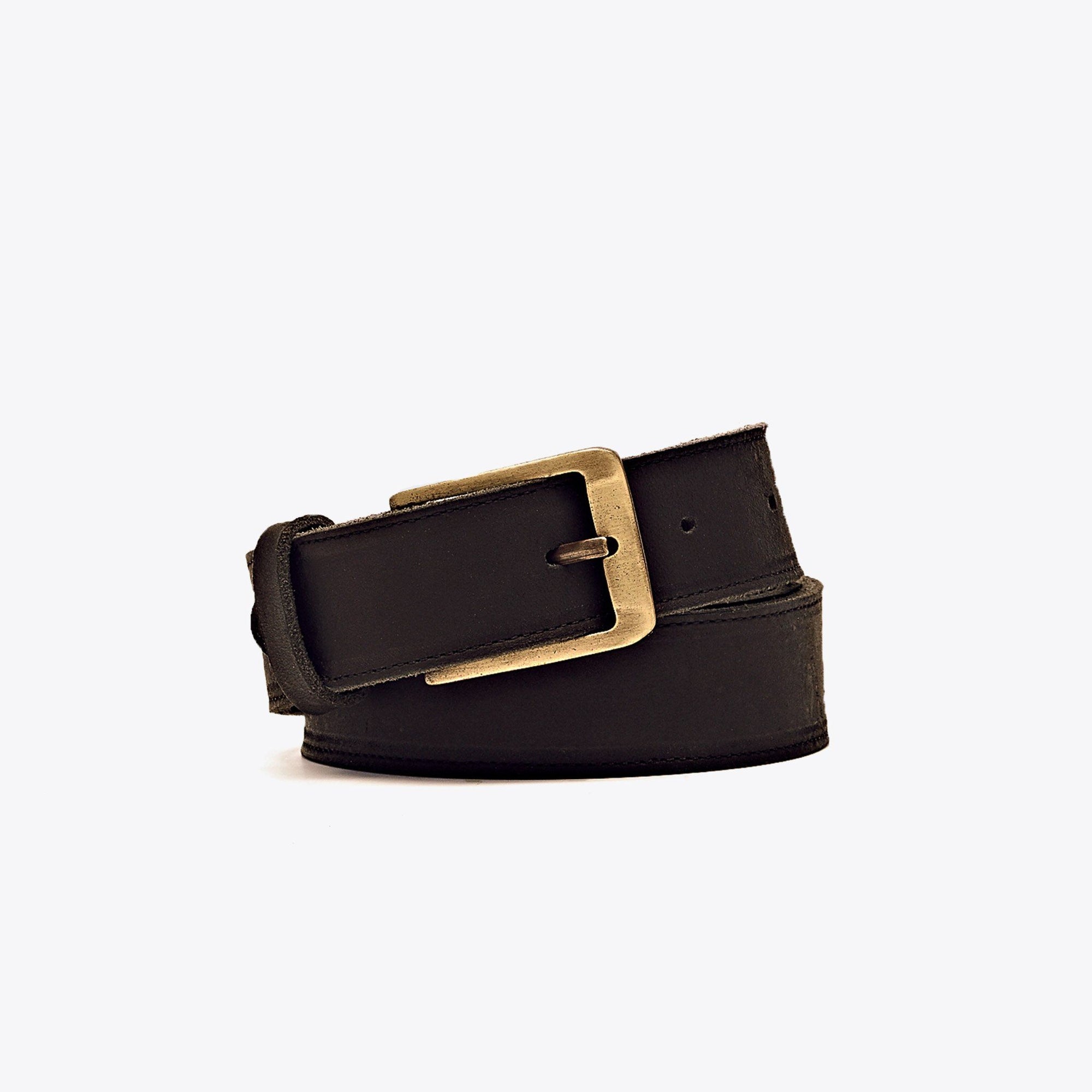 Product Image 1 of the Owen Belt Black Leather Belt Nisolo