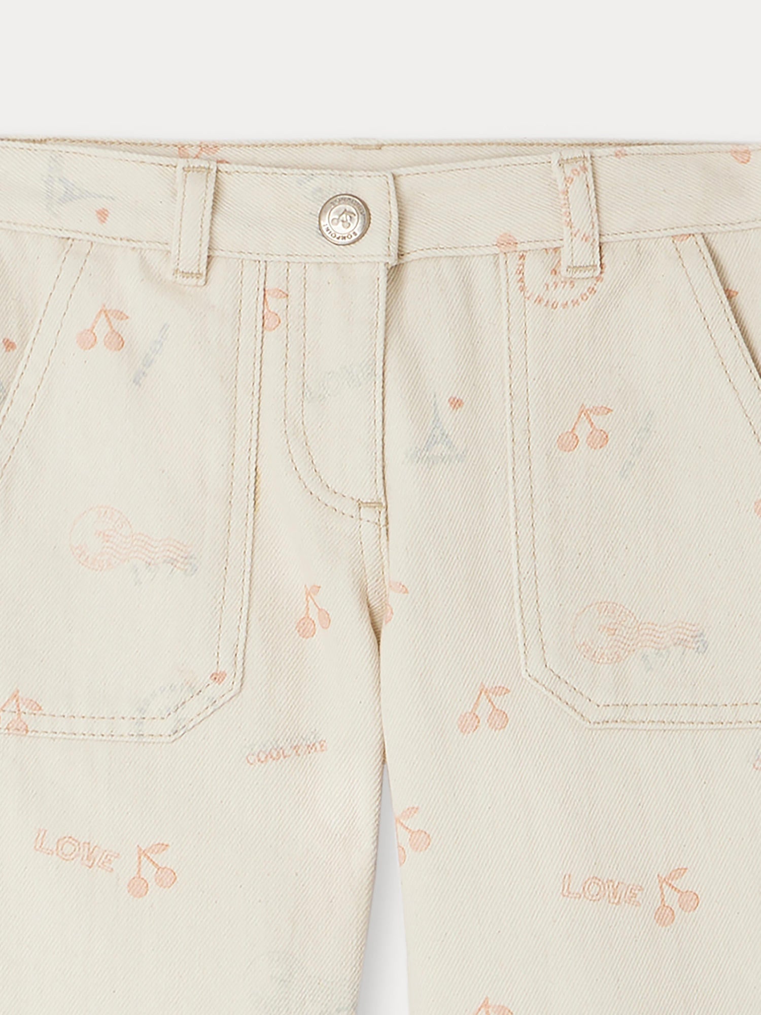 Girl | Gretchen Denim Pants | Terracotta