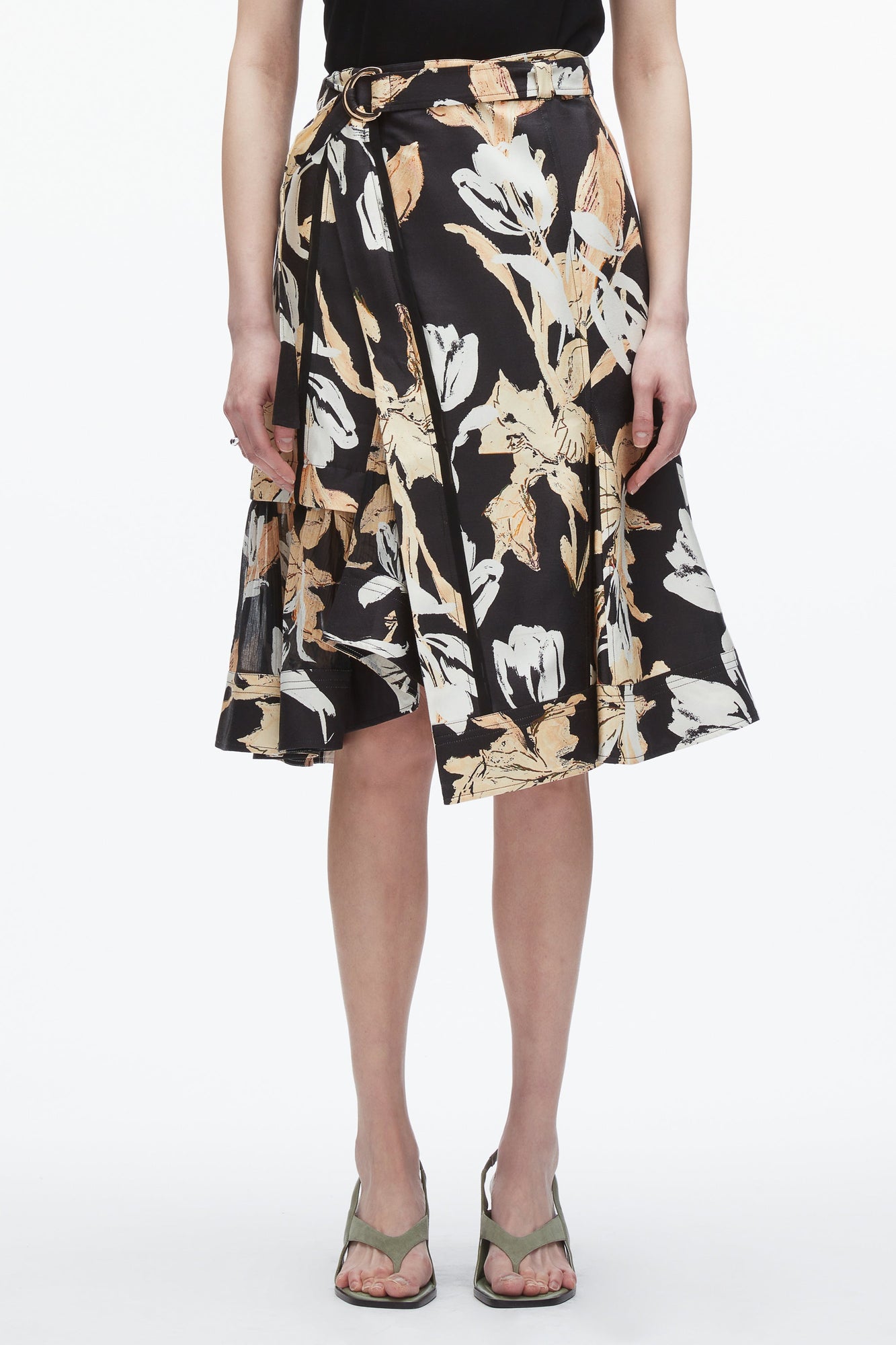 Joyful Tulip Cargo Skirt | Midnight Multi