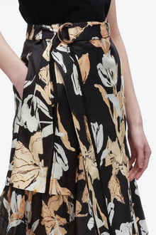 Joyful Tulip Cargo Skirt | Midnight Multi