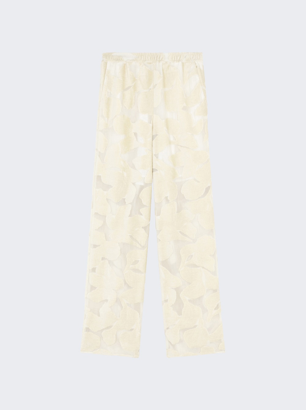 Women | LouLou de Saison | Sheer Pares Pants | Ivory