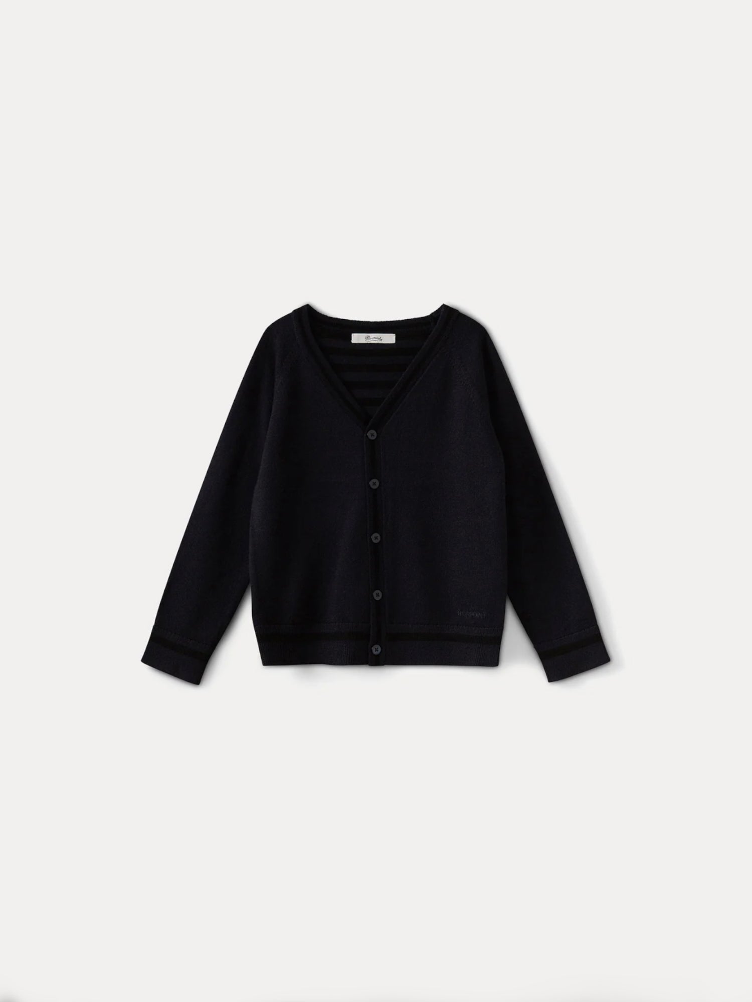 Boy | Boys' Merino Wool Cardigan | Navy