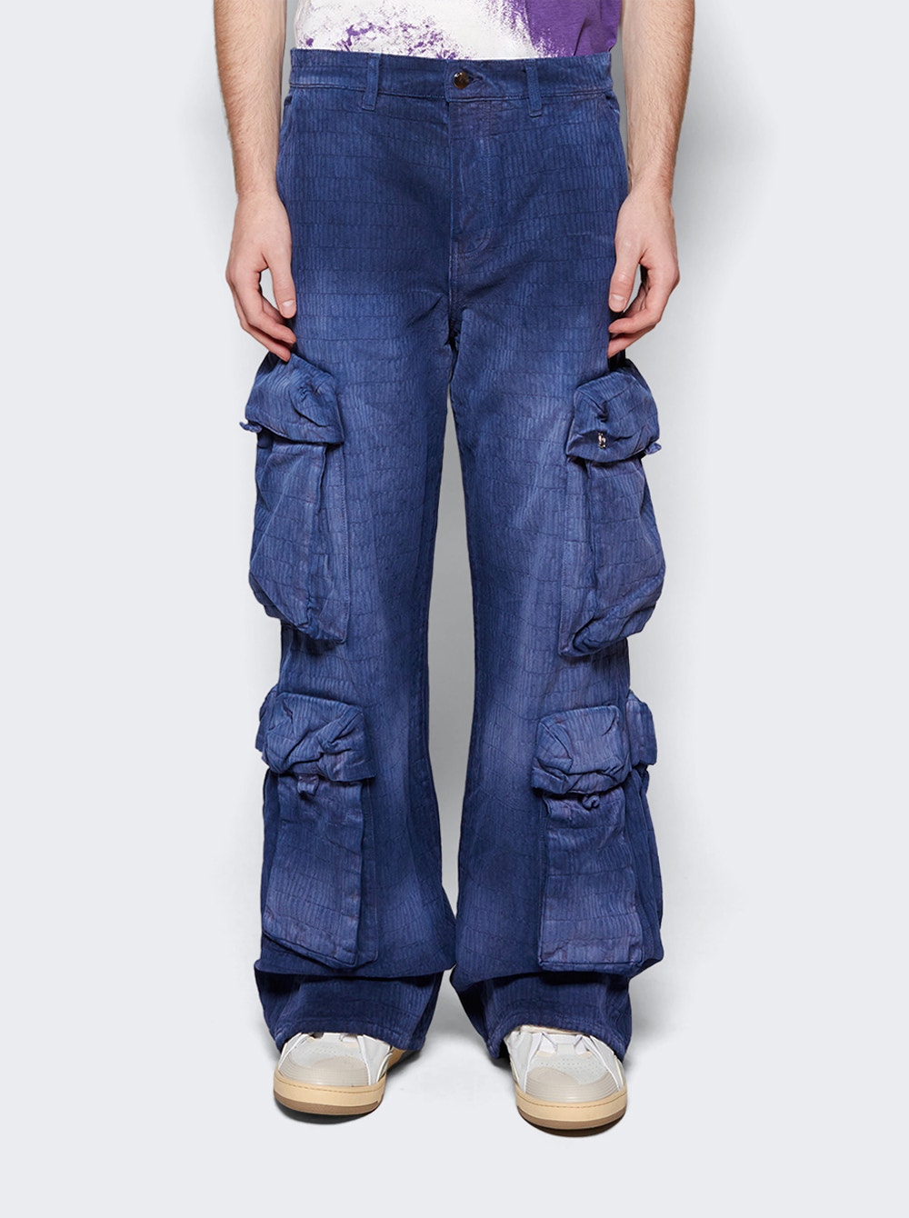Men | Amiri | Jacquard Utility Pants | Blue
