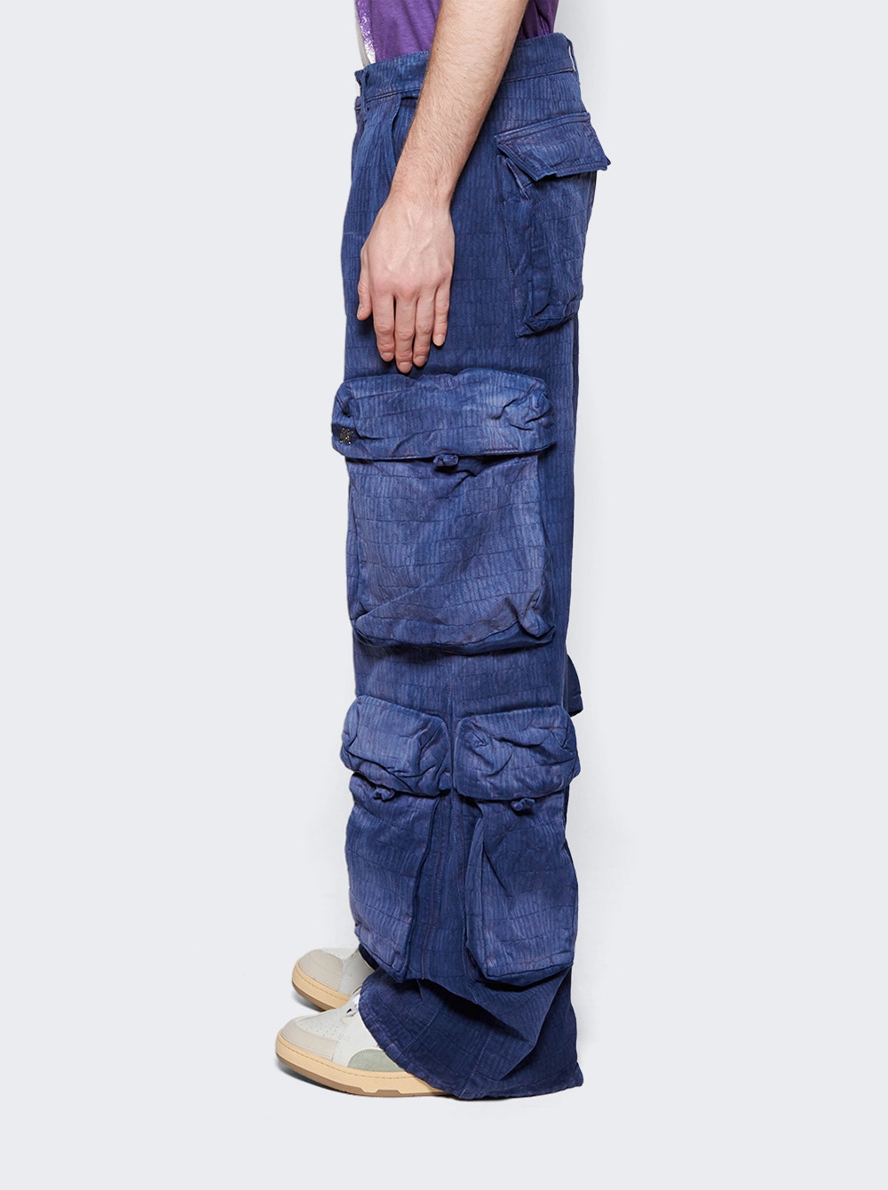 Men | Amiri | Jacquard Utility Pants | Blue
