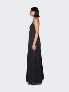 Women | Zeynep Arcay | Triangle Maxi Poplin Dress | Black
