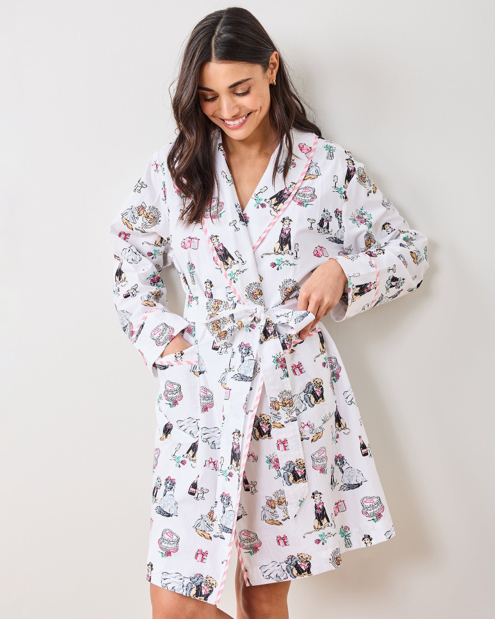 Fur Ever Yours - Luna Robe - Cloud - Printfresh