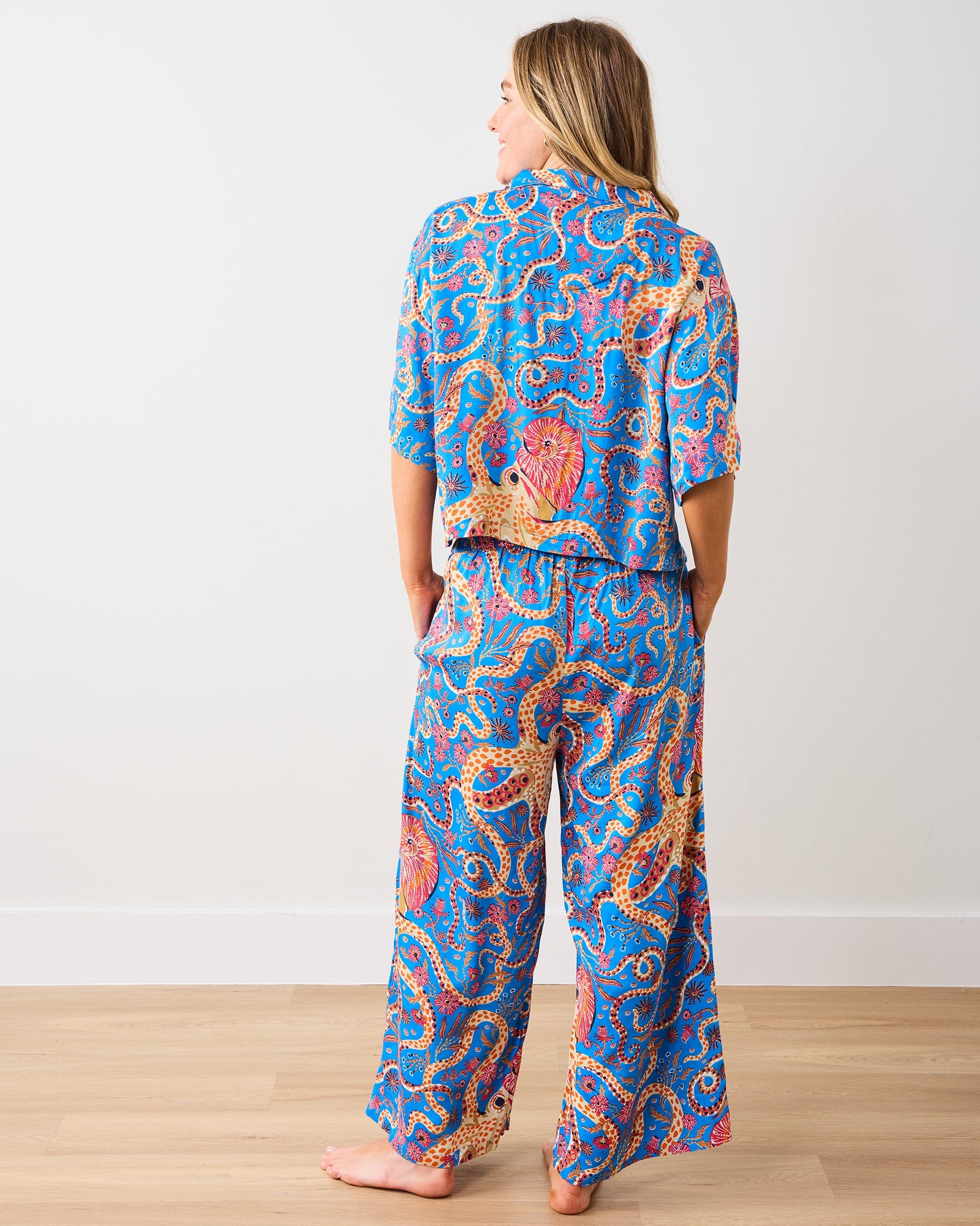 Octopus IsIe - Eco Satin Wildest Dreams Set - Ocean Eyes - Printfresh