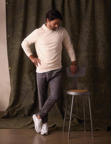 Men | Puremeso Essential Hoodie | Fossil