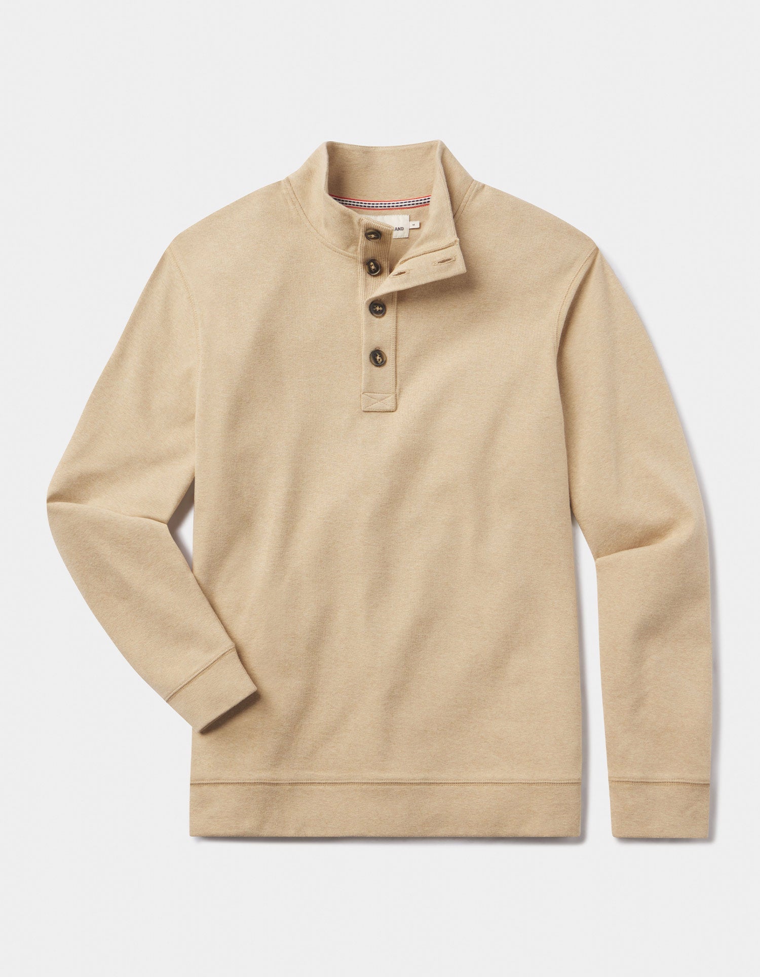 Men | Puremeso Button Popover | Toffee