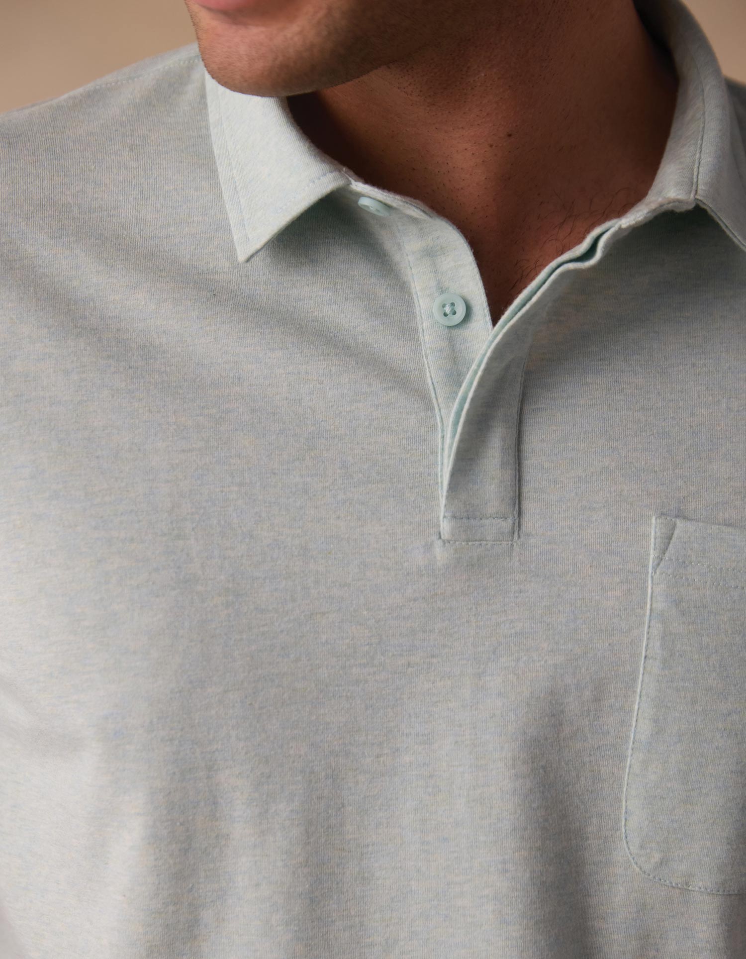 Men | Active Puremeso Everyday Polo | Mint