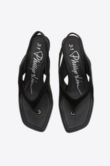 ID Double Strap Sandal | Black