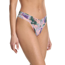 Signature Lace Original Rise Thong | Painter (Green)