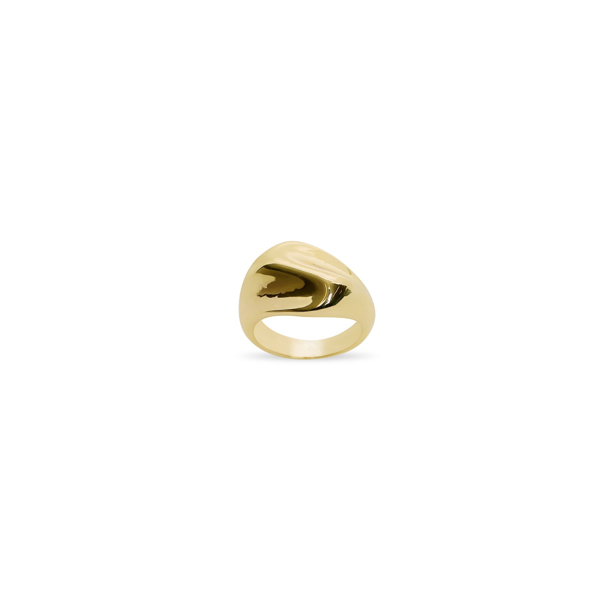 The S&C Orb Ring (Smith & Cult X Argento Vivo) | 14K Yellow Gold-Plated