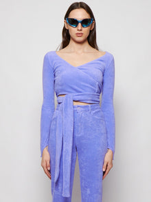 Women | Maisie Wilen | Dramady Wrap Top | Iris