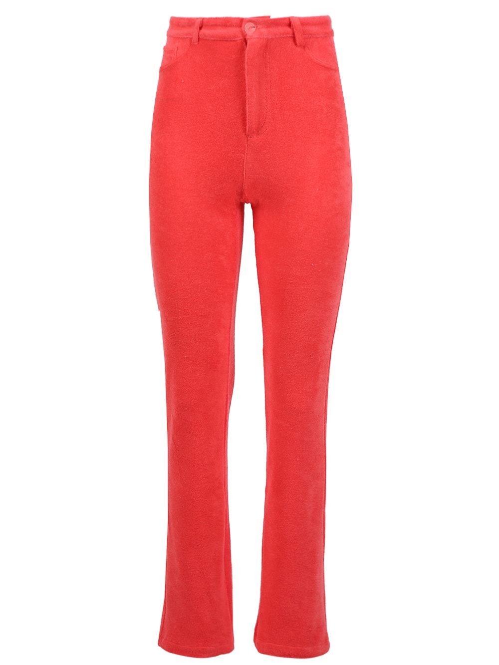 Women | Maisie Wilen | Knitted Mockumentary Jeans | Tomato